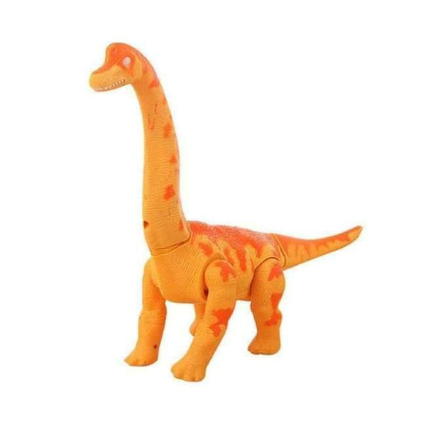 Planet Gates Orange Electronic Egg Laying Dinosaur Toy Electric Brachiosaurus With Light Music Dinosaurs Toys For Children