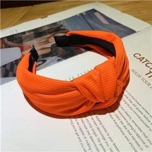 Fashion Neon Color Cloth Women Hairbands Bow-knot Girl's Headbands Lady's Headwear Hair Accessories