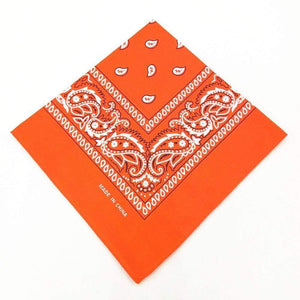 Fashion Women Cotton Bandana Scarf Square Female Bandanas 55cm*55cm Headwear Rock Girls Head Scarf Headbands Hair Accessories