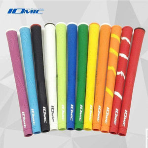 Planet Gates Orange Golf grip IOMIC high quality rubber Golf irons grips 9 pcs/lot black color Golf driver grips Free shipping