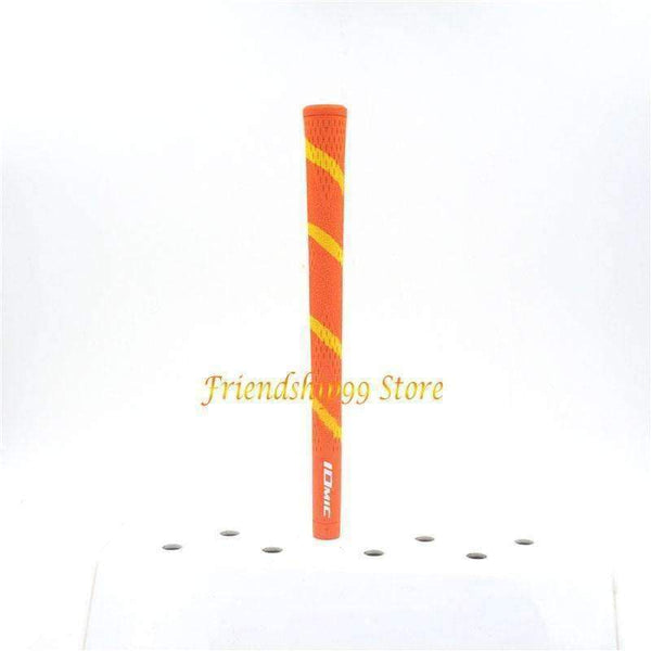 Planet Gates Orange Golf grip IOMIC high quality rubber Golf irons grips 9 pcs/lot black color Golf driver grips Free shipping