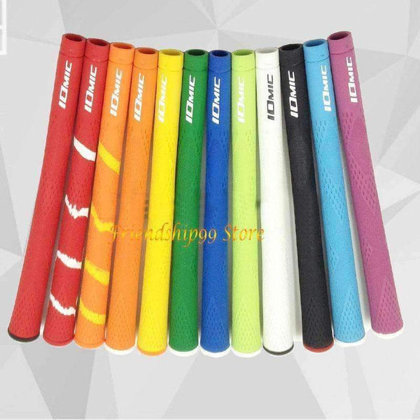 Planet Gates Orange Golf grip IOMIC high quality rubber Golf irons grips 9 pcs/lot black color Golf driver grips Free shipping