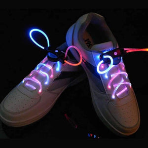 Planet Gates Orange Good 2pcs! Fashion LED Shoelaces Shoe Laces Flashing Light Up Glow Stick Strap Neon Shoe Strings Luminous Laces Disco Party