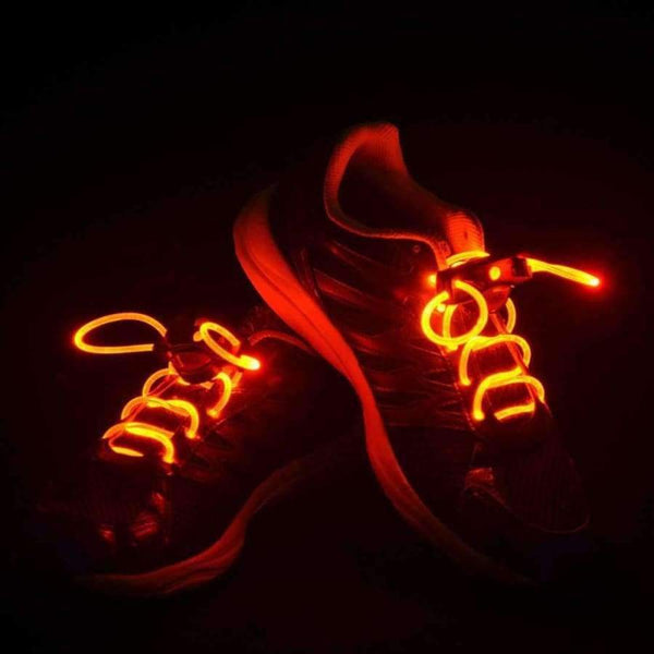 Planet Gates Orange Good 2pcs! Fashion LED Shoelaces Shoe Laces Flashing Light Up Glow Stick Strap Neon Shoe Strings Luminous Laces Disco Party