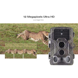 Planet Gates Orange Infrared Digital Hunting Camera Trail Cameras Wildlife Scouting Device with 42pcs Infrared LEDs