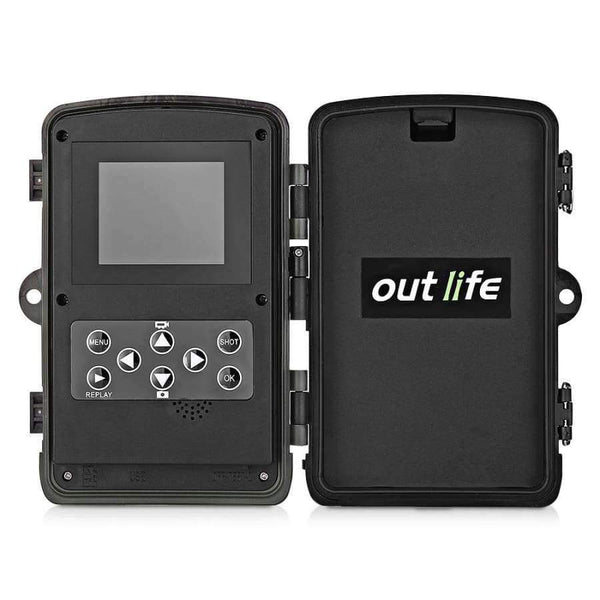 Planet Gates Orange Infrared Digital Hunting Camera Trail Cameras Wildlife Scouting Device with 42pcs Infrared LEDs