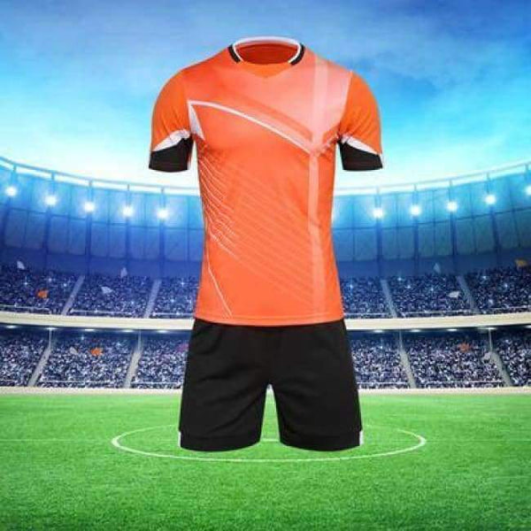 Planet Gates orange / L Jersey Soccer survetement football  Jersey Maillot De Foot soccer tracksuit Jersey Kits Football Clothing Sets