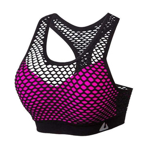 Planet Gates Orange / L Yoga Top Fitness Breathable Shockproof Sport Shirt Women Vest Brassiere Gym Shirt Women Sport Clothes for Women