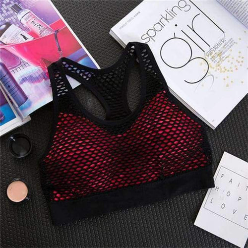 Planet Gates Orange / L Yoga Top Fitness Breathable Shockproof Sport Shirt Women Vest Brassiere Gym Shirt Women Sport Clothes for Women