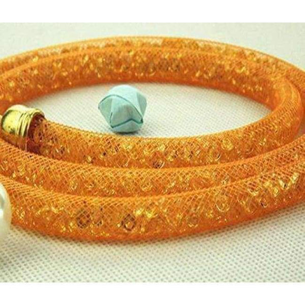 Planet Gates Orange / M 2017 Fashion Design Clothing Accessories Women's Waist chain Belts Handmade Acrylic Diamond Mesh Belt 7 colors Free shipping