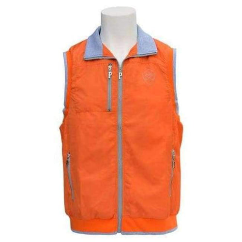Planet Gates Orange / M POLO Outdoor Clothes Men Spring Winter Warm Vest Plus Thick Velvet Golf Jacket for Men Waistcoat Windbreaker Vest Apparel