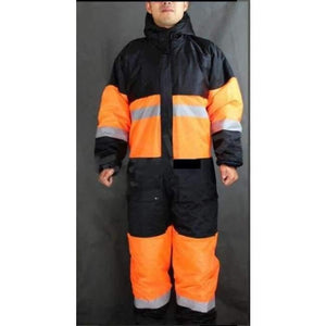 Planet Gates Orange / M Winter Working Clothing Outdoors Thermal Protection Uniforms Mens Cotton Wadded Padded Safety Clothing Thick Warm Work Wear