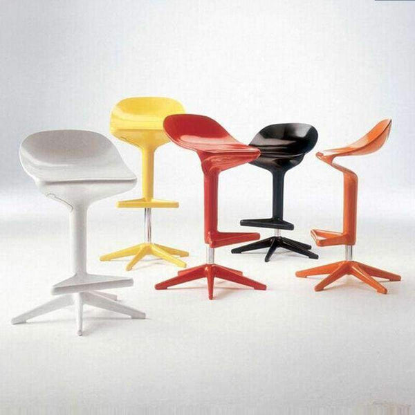 Planet Gates Orange New Spoon bar chair,European lifting, trendy bars furniture ,Fashion bar stool,color,red white black,yellow bar stool