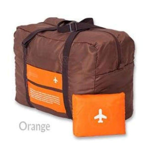 Planet Gates Orange OKOKC Fashion WaterProof Travel Bag Large Capacity Bag Women Oxford Folding Bag Unisex Luggage Travel Handbags