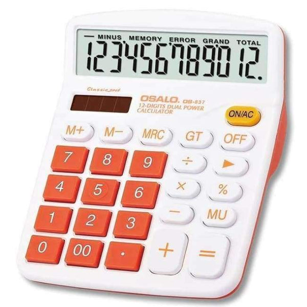 Planet Gates Orange OSALO New Mini Calculadora Cientifica Handheld Mini Calculator Office Electronic Calculator Calculatrice for Financeira School