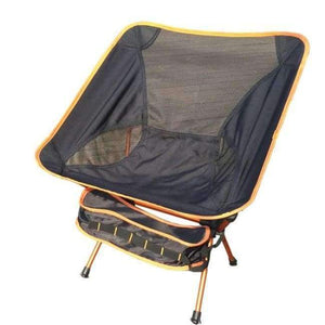 Planet Gates Orange Outdoor Beach Camping Chair for Picnic fishing chairs Folded chairs for Garden,Camping,Beach,Travelling,Office Chairs