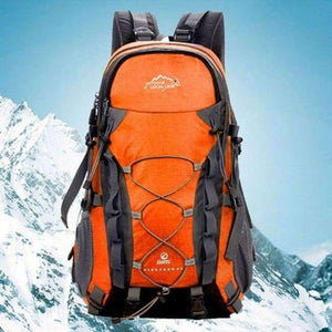 Planet Gates Orange Outdoor Sports Bag 40L Mountaineering Backpack Functional Men Women Bag Bolsas Femininas Hiking traveling Bag