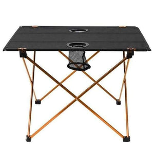 Planet Gates Orange Portable Lightweight Outdoors Table For Camping Table Aluminium Alloy Picnic BBQ Folding Table Outdoor Activties Tavel Tables