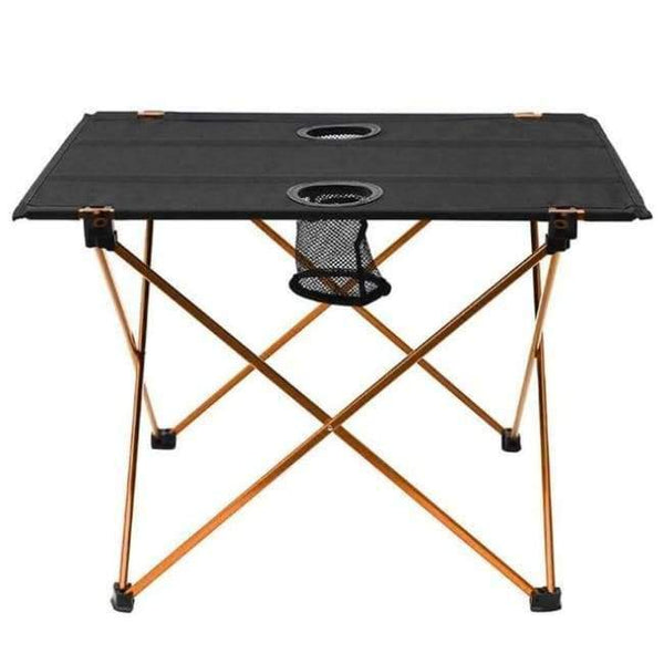 Planet Gates Orange Portable Lightweight Outdoors Table For Camping Table Aluminium Alloy Picnic BBQ Folding Table Outdoor Activties Tavel Tables