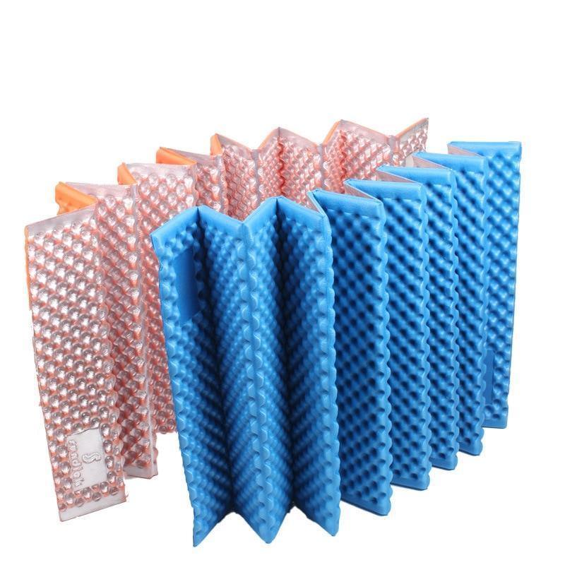 Planet Gates orange Portable Outdoor Beach Mat Moisture proof Camping Mattress Sleeping Pad Folding Egg Slot Yoga Mat IXPE+EVA