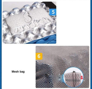 Planet Gates orange Portable Outdoor Beach Mat Moisture proof Camping Mattress Sleeping Pad Folding Egg Slot Yoga Mat IXPE+EVA