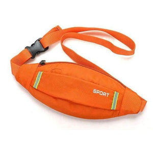 Planet Gates orange Running Waist Belt Bag Waterproof Phone Holder Jogging Belly Fanny Pack Men Women Gym Fitness Bag Sport Accessories