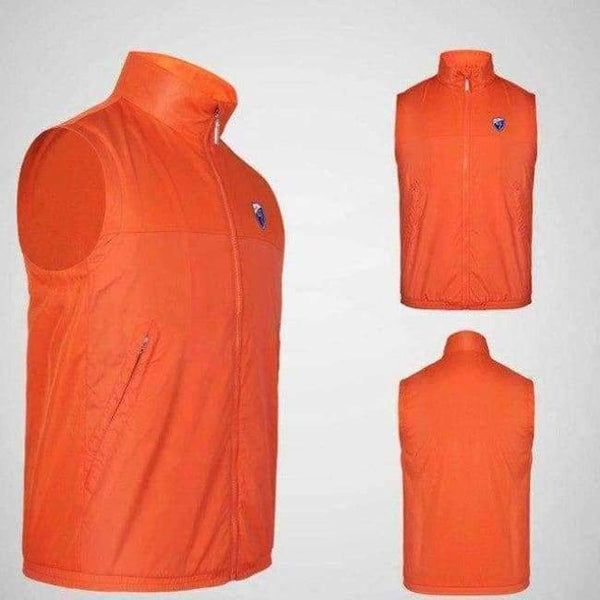 Planet Gates Orange / S Golf Jackets Windbreaker Vest Waterproof Waistcoat Spring Autumn Light Cycling Sleeveless Jacket Outdoor Sportswear
