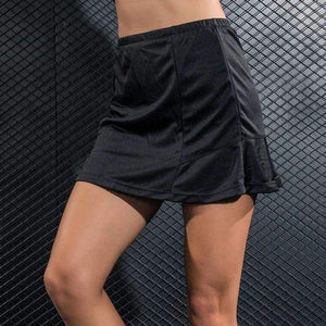 Planet Gates Orange / S Tennis Skirt Women High Waist Badminton Skorts Table Tennis Sport Golf Skirts