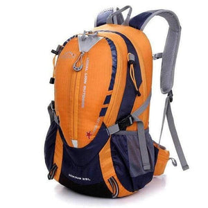 Planet Gates Orange Sport Bike Bag 25L Waterproof Nylon Bicycle Riding Backpack Road Cycling Backpacks Men's Rucksacks Packsack Knapsack