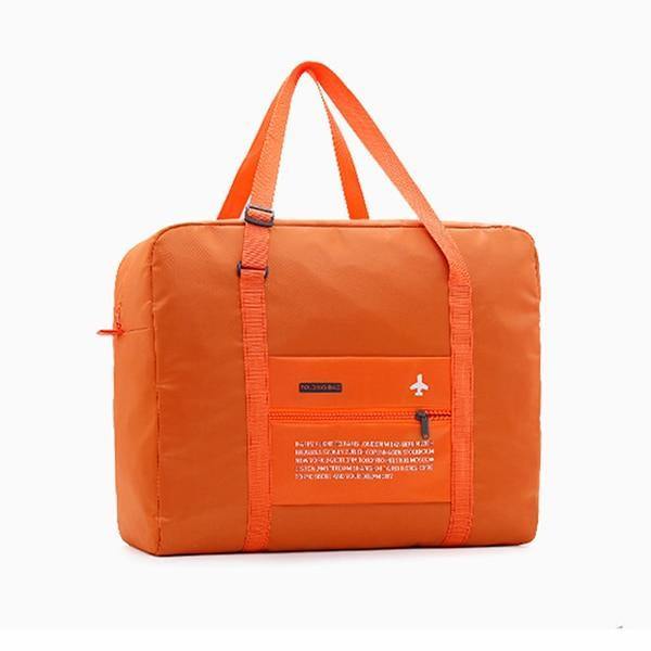 Planet Gates orange WaterProof Travel Bag Large Capacity journey duffle Women Nylon Folding Bag Unisex Men Luggage Travel Handbags Wholesale