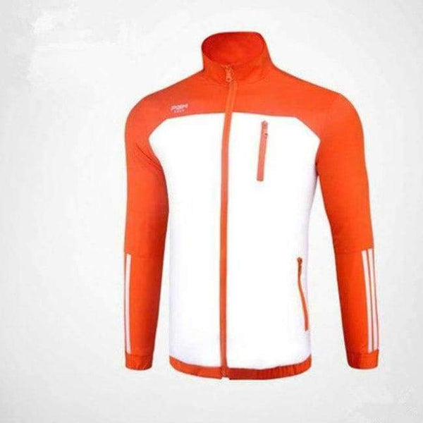 Planet Gates Orange  white / XL Autumn and winter new! PGM Golf Apparel Men's Sports Windbreaker Windproof warm windproof warm air breathable fabric