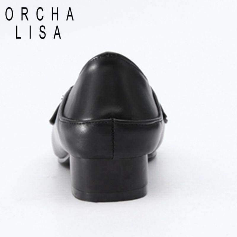 Planet Gates Black / 17 ORCHA LISA Designer woman Slip on Loafers Ladies shoes women flats Luxury Brand mules Zapatillas mujer Sapatos feminino C187