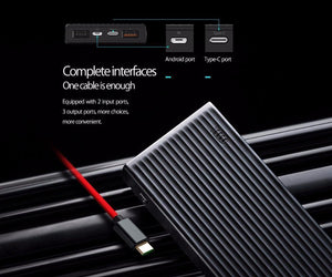 Planet Gates ORICO 10000-20000mAh Powerbank Portable External Battery Ultra Slim USB Mobile Charger Quick Charge Power Bank