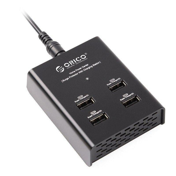 Planet Gates ORICO Charger Mobile Phone Charger USB Tablet Charger for iPhone X 8 7 Samsung S8 Xiaomi Tablet Power Bank iPad Black