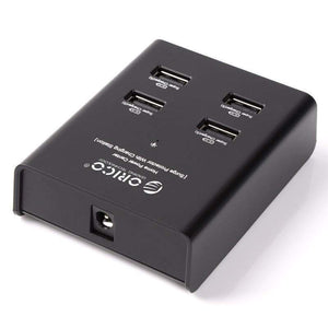 Planet Gates ORICO Charger Mobile Phone Charger USB Tablet Charger for iPhone X 8 7 Samsung S8 Xiaomi Tablet Power Bank iPad Black