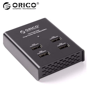 Planet Gates ORICO Charger Mobile Phone Charger USB Tablet Charger for iPhone X 8 7 Samsung S8 Xiaomi Tablet Power Bank iPad Black
