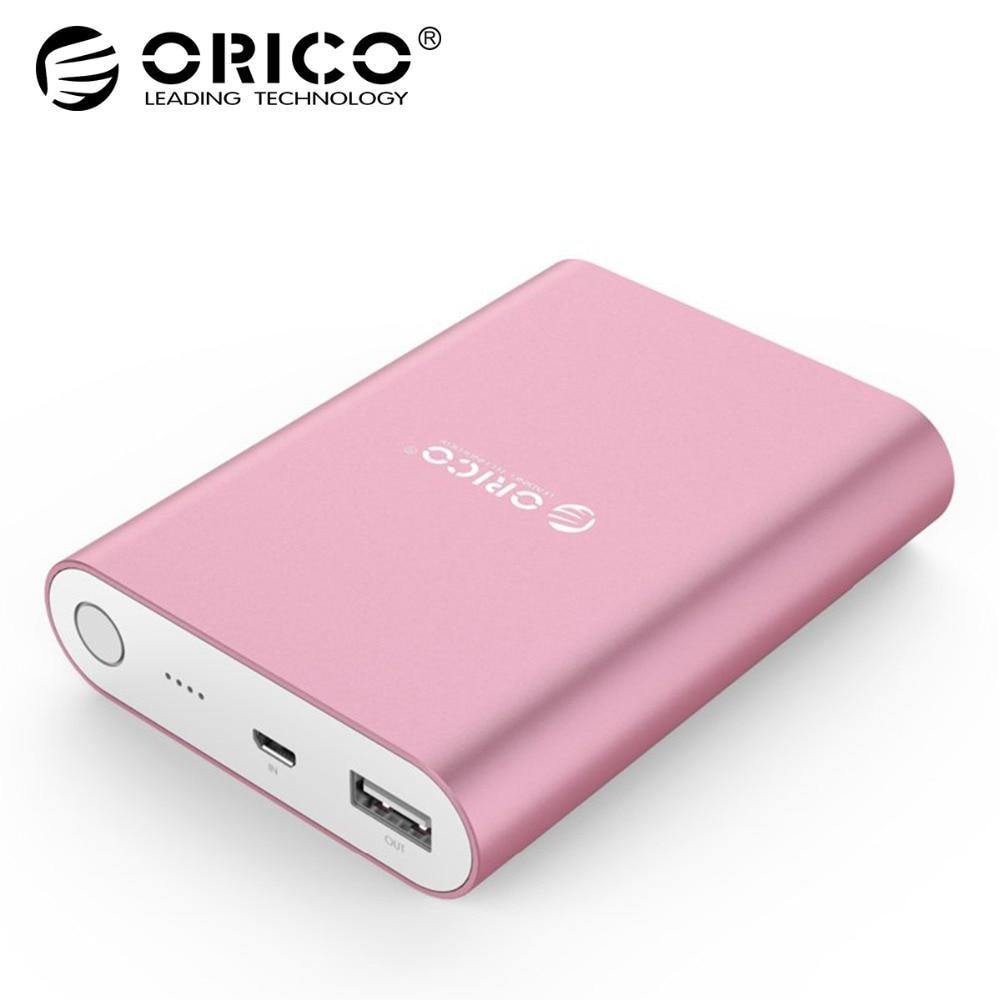 Planet Gates ORICO Q1 QC2.0 Power Bank Aluminum 10400mAh Quick Charger 5V2A / 9V1.8A / 12V1.5A Portable and Universal