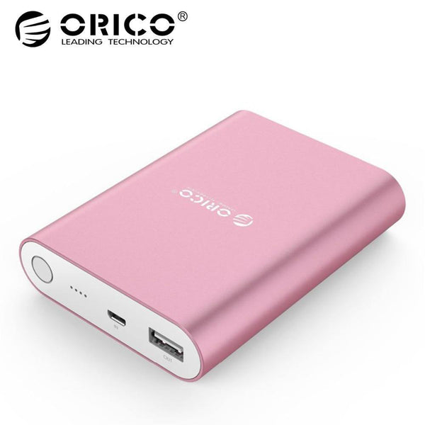 Planet Gates ORICO Q1 QC2.0 Power Bank Aluminum 10400mAh Quick Charger 5V2A / 9V1.8A / 12V1.5A Portable and Universal