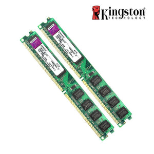 Planet Gates Original Kingston RAM DDR2 4GB 2GB PC2-6400S DDR2 800MHZ 2GB PC2-5300S 667MHZ Desktop 4 GB