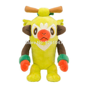 Original Pocket Monster Thwackey Plush Doll Sword Shield Stuffed Toy Cute Poke Figure 20cm Kid Gift (20cm High)