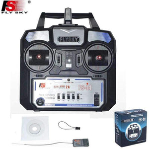 Planet Gates Original RC Helicopter Airplane Remote control Flysky FS-i4 2.4G 4CH Radio RC Transmitter & Receiver