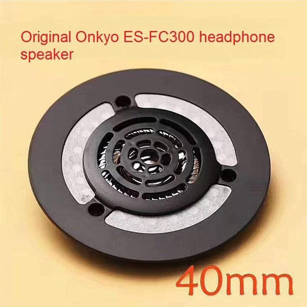 Planet Gates Original Replacement Repair Part 32ohm 40mm Speaker for Onkyo ES-FC300 Headphones DIY 40mm Titanium Drivers with Front Shell