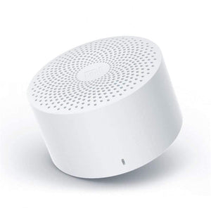 Planet Gates Original Xiaomi Mijia Bluetooth Speaker AI Control Wireless Portable Mini Bluetooth Speaker Stereo Bass With Mic HD Quality Call (White None)