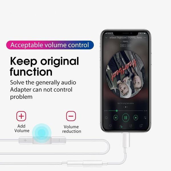 Planet Gates Original zmi mfi for apple lightning to 3.5mm Headphone jack adapter audio converter for iPhone xs max xr x 8 7 plus aux ios 12