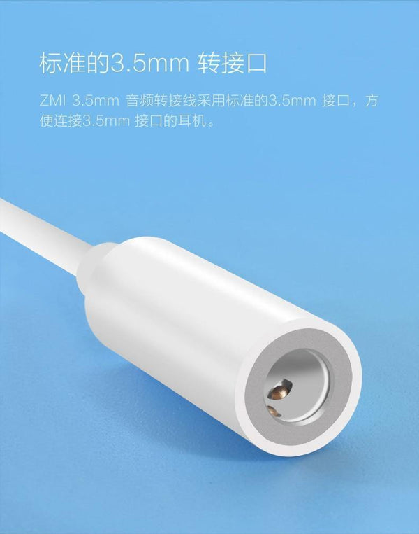 Original zmi mfi for apple lightning to 3.5mm Headphone jack adapter audio converter for iPhone xs max xr x 8 7 plus aux ios 12 - Planet Gates