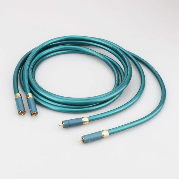 Planet Gates Ortofon RCA Cable Hi-end CD Amplifier Interconnect 2RCA to 2RCA Male Audio Cable