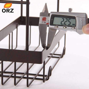 Planet Gates ORZ Kitchen Storage Organizer Paper Holder Towel Hanger Spice Seasoning Storage Rack Cabinet Hanger Hook Kitchen Organizer Shelf