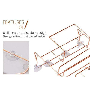Planet Gates ORZ Refrigerator Broadside Shelf Rack Sidewall Multipurpose Shelf Crack Storage Rack Multi-layer Kitchen Organizer