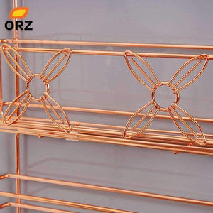 Planet Gates ORZ Refrigerator Broadside Shelf Rack Sidewall Multipurpose Shelf Crack Storage Rack Multi-layer Kitchen Organizer