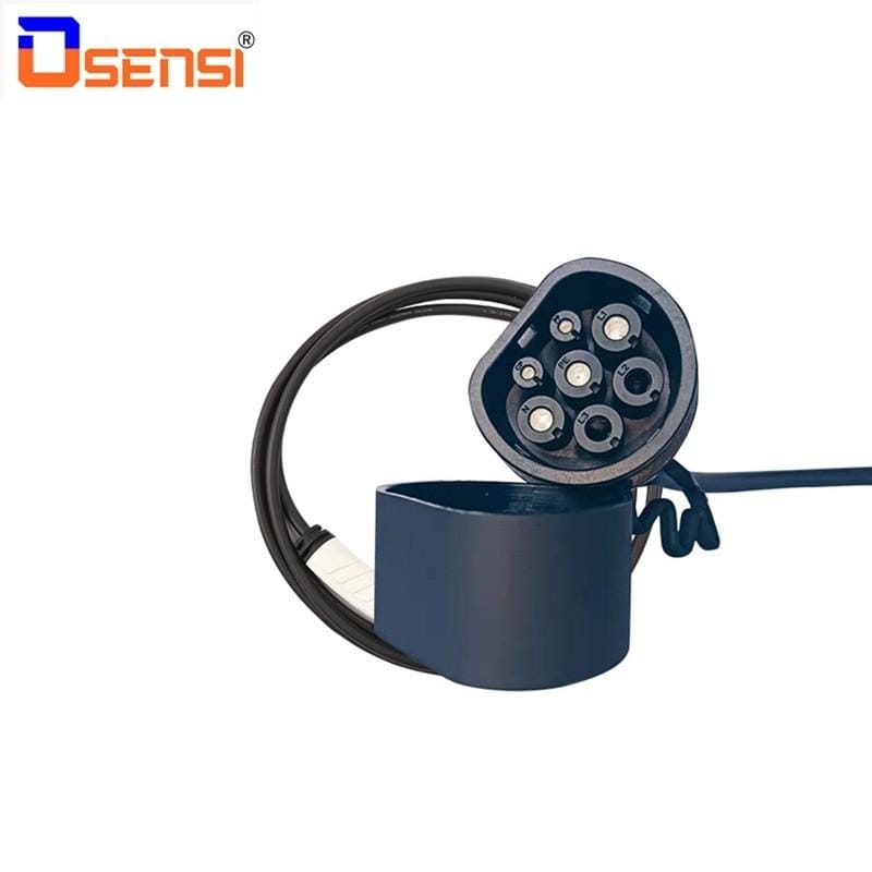 Planet Gates OSENSI 16A Type 2 IEC62196-2 EV Plug Charging Station Side Standard Mennekes Male Connector Electric Car charger EVSE